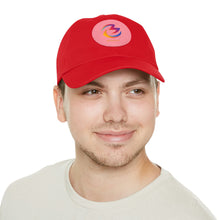 Load image into Gallery viewer, Dad Hat with Leather Patch *Round*
