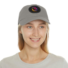 Load image into Gallery viewer, Dad Hat with Leather Patch *Round*
