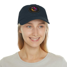 Load image into Gallery viewer, Dad Hat with Leather Patch *Round*
