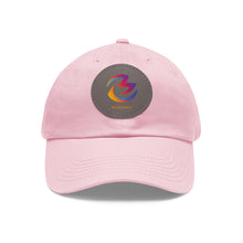 Load image into Gallery viewer, Dad Hat with Leather Patch *Round*
