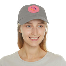 Load image into Gallery viewer, Dad Hat with Leather Patch *Round*
