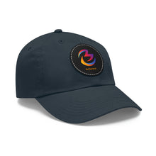 Load image into Gallery viewer, Dad Hat with Leather Patch *Round*
