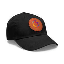 Load image into Gallery viewer, Dad Hat with Leather Patch *Round*
