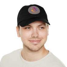 Load image into Gallery viewer, Dad Hat with Leather Patch *Round*
