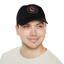 Load image into Gallery viewer, Dad Hat with Leather Patch *Round*
