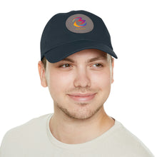 Load image into Gallery viewer, Dad Hat with Leather Patch *Round*
