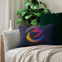 Load image into Gallery viewer, Signature Logo Spun Polyester Lumbar Pillow
