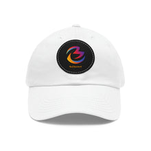 Load image into Gallery viewer, Dad Hat with Leather Patch *Round*
