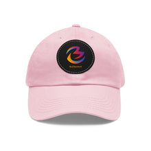 Load image into Gallery viewer, Dad Hat with Leather Patch *Round*
