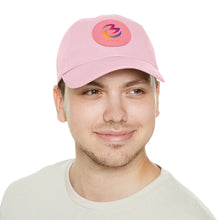 Load image into Gallery viewer, Dad Hat with Leather Patch *Round*
