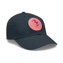 Load image into Gallery viewer, Dad Hat with Leather Patch *Round*
