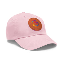 Load image into Gallery viewer, Dad Hat with Leather Patch *Round*
