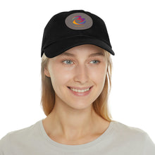 Load image into Gallery viewer, Dad Hat with Leather Patch *Round*
