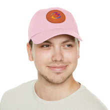 Load image into Gallery viewer, Dad Hat with Leather Patch *Round*
