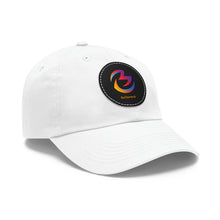 Load image into Gallery viewer, Dad Hat with Leather Patch *Round*
