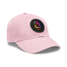 Load image into Gallery viewer, Dad Hat with Leather Patch *Round*
