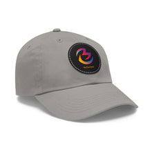 Load image into Gallery viewer, Dad Hat with Leather Patch *Round*
