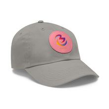 Load image into Gallery viewer, Dad Hat with Leather Patch *Round*
