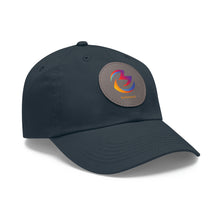 Load image into Gallery viewer, Dad Hat with Leather Patch *Round*
