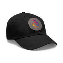 Load image into Gallery viewer, Dad Hat with Leather Patch *Round*
