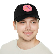 Load image into Gallery viewer, Dad Hat with Leather Patch *Round*
