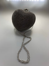 Load image into Gallery viewer, OUR SIGNATURE!! Rhinestone Puff Heart Shape Box Clutch

