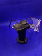 Load image into Gallery viewer, Hematite 80’s Square Clear Glasses
