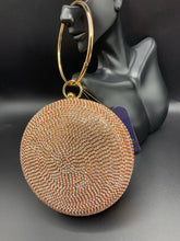 Load image into Gallery viewer, Rhinestone Circle Iconic Clutch
