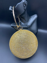 Load image into Gallery viewer, Rhinestone Circle Iconic Clutch
