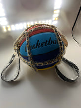 Load image into Gallery viewer, Multi Color Basketball Chain Strap Swing Bag
