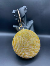 Load image into Gallery viewer, Rhinestone Circle Iconic Clutch
